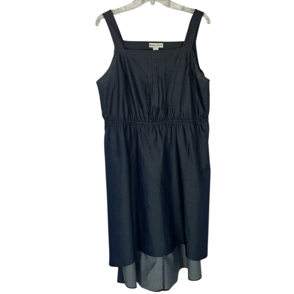 Ava & Viv Navy High-Low Sundress Sz X